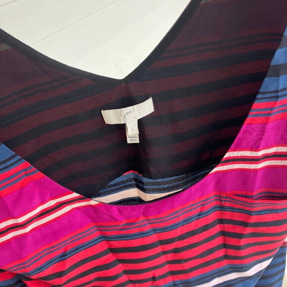 Jore Silk Mini Striped Dress - Picture 6 of 7